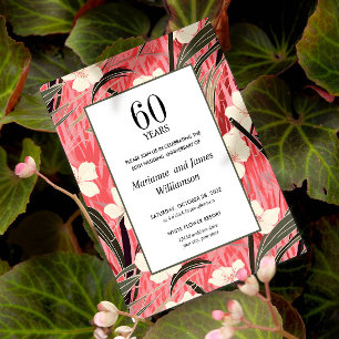 Oosterse bamboe japans bloem 60 Jubileum