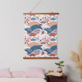 Oosterse behang hangend wandkleed (Slaapkamer)