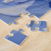Oosterse Blauwe Katten Kerstboot Vakantie Legpuzzel (Zijkant)