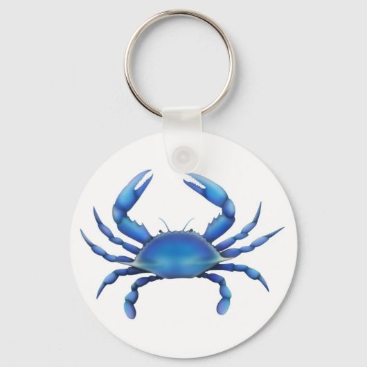 Oosterse blauwe krab sleutelhanger (Voorkant)