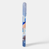 Oosterse Blauwvogels Snuggling op een besneeuwde t Case-Mate iPhone Case (Achterkant / Rechts)