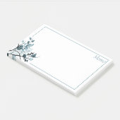 Oosterse bloem post-it® notes (Schuin)