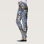Oosterse Bloemen: tapijt Leggings (Links)