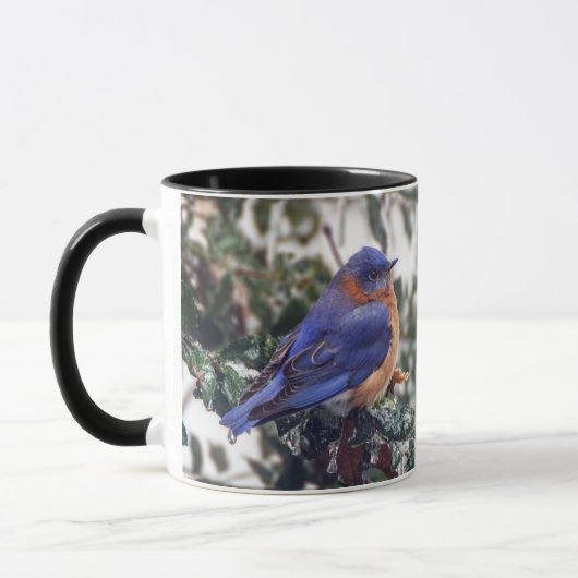 Oosterse Bluebird Coffee Mok met Identificatie (Links)
