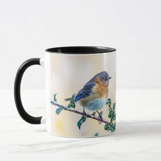 Oosterse Bluebird Coffee Mok met Identificatie (Links)