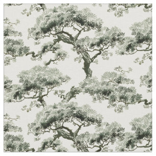 oosterse Bonsai-boompatroon Stof