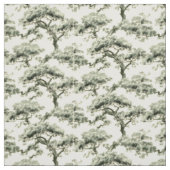 oosterse Bonsai-boompatroon Stof (Swatch)
