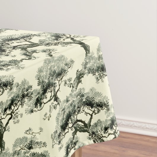  oosterse Bonsai-boompatroon Tafelkleed (Voorbeeld)