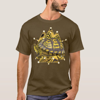Oosterse box schildpad t-shirt