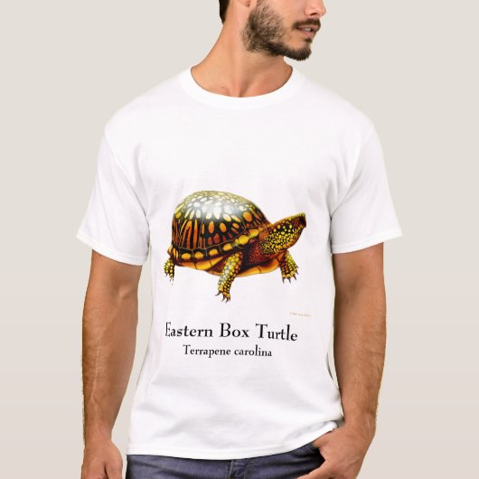 Oosterse box Turtle T-Shirt (Voorkant)