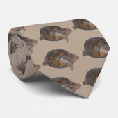 Oosterse boxschildpad stropdas (Opgerold)
