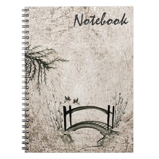 Oosterse Brug Notitieboek (Voorkant)