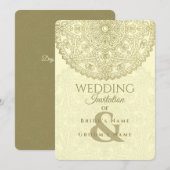 Oosterse Bruiloft - Uitnodiging (Voorkant / Achterkant)