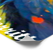 Oosterse chimpansee poster (Hoek)