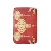 Oosterse Chinese lantaarn illustratie Badmat (Voorkant Verticaal)