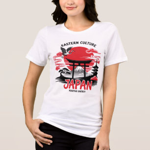 Oosterse cultuur - Japan Tri-Blend Shirt