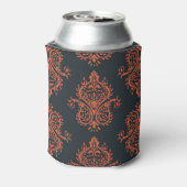 Oosterse damast: mediterraan  patroon. blikjeskoeler (Blikje Achterkant)