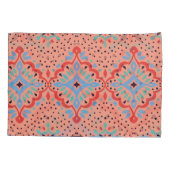 Oosterse damast, Talavera aardewerk patroon. Kussensloop (Achterkant)