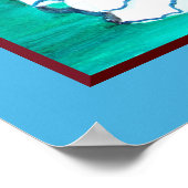 oosterse dame poster (Hoek)