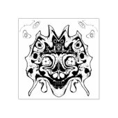 Oosterse demon v1 rubberstempel (Afrduk)
