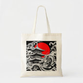 OOSTERSE DRAAK TOTE BAG (Voorkant)