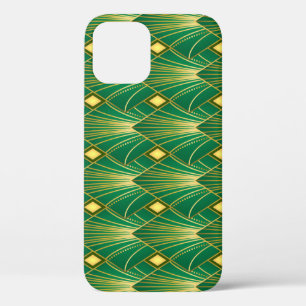 Oosterse Elegantie: Art Deco behang Case-Mate iPhone Case