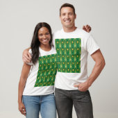 Oosterse Elegantie: Art Deco behang T-shirt (Unisex)