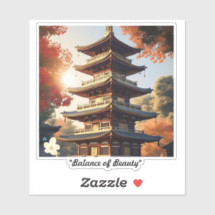 "Oosterse essentie" Sticker