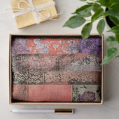 Oosterse esthetiek Chinoiserie Patchwork Patterns Tissuepapier (Geschenk)