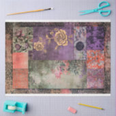 Oosterse esthetiek Chinoiserie Patchwork Patterns Tissuepapier (Craft)