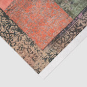 Oosterse esthetiek Chinoiserie Patchwork Patterns Tissuepapier (Detail)