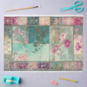 Oosterse esthetiek Eclectische patchwork patronen Tissuepapier (Craft)