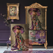 Oosterse esthetiek Japanse Geisha Portretkunst Tissuepapier