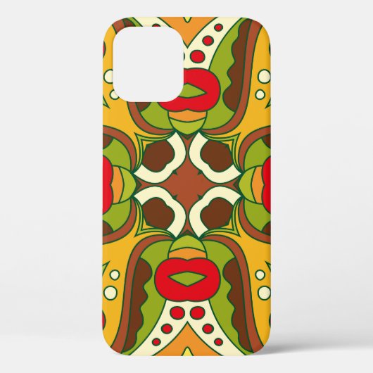 Oosterse etnische stijl naadloos patroon Case-Mate iPhone case (Achterkant)