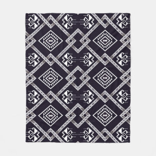 Oosterse etnische, traditionele naadloze achtergro fleece deken