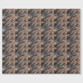 oosterse foxslang cadeaupapier (Vlak)