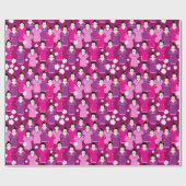 Oosterse Geishas in traditionele Kimono jurk Cadeaupapier (Vlak)