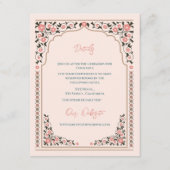 Oosterse Grens Lijst Trouwgegevens Informatiekaartje (Voorkant)