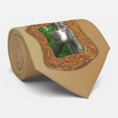 Oosterse grijze eekhoorn (Sciurus carolinensis) Stropdas (Opgerold)