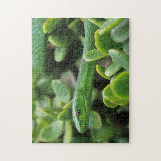 Oosterse Groene Mamba (Dendroaspis Angusticeps) Legpuzzel (Verticaal)