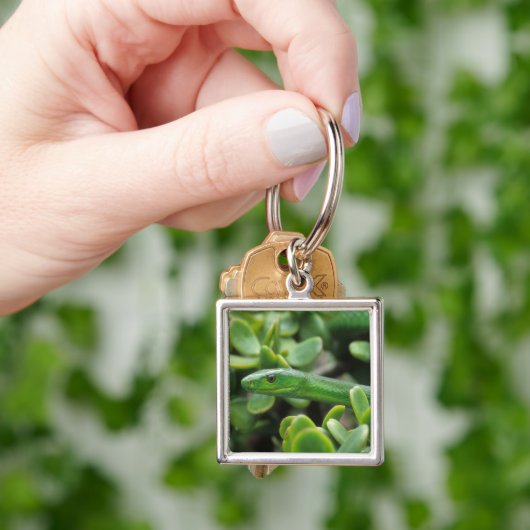 Oosterse Groene Mamba (Dendroaspis Angusticeps) Sleutelhanger (Hand)