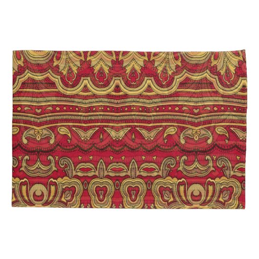 Oosterse inrichting: Abstracte close-up Kussensloop (Achterkant)