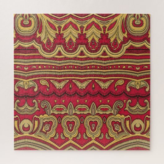 Oosterse inrichting: Abstracte close-up Legpuzzel (Verticaal)