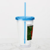 Oosterse klaproos         acryl drinkbeker (Rechts)