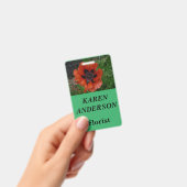 Oosterse klaproos badge (Handheld)