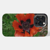 Oosterse klaproos iPhone hoesje (Achterkant horizontaal)