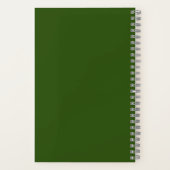 Oosterse klaproos     notitieboek (Achterkant)