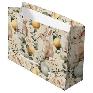 Oosterse Konijn Bloemen (5) Groot Cadeauzakje