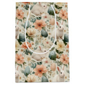 Oosterse Konijn Bloemstuk (10) Medium Cadeauzakje (Voorkant)