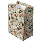 Oosterse Konijn Bloemstuk (10) Medium Cadeauzakje (Achterkant Gekanteld)